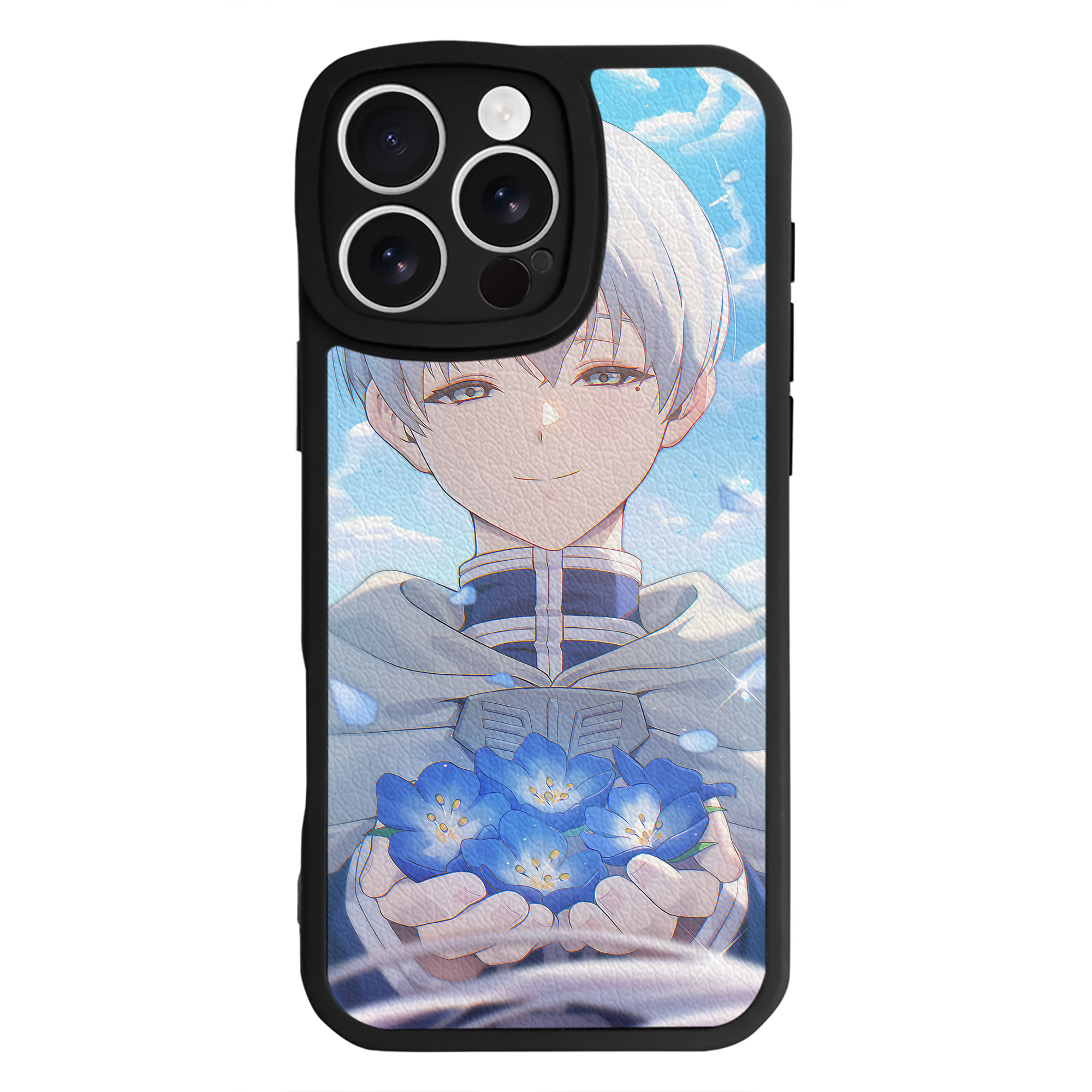 （画像用） 葬送のフリーレン Frieren 【iPhone 16シリーズ対応】シリコンスマホケース（レザー調） 材質：シリコン